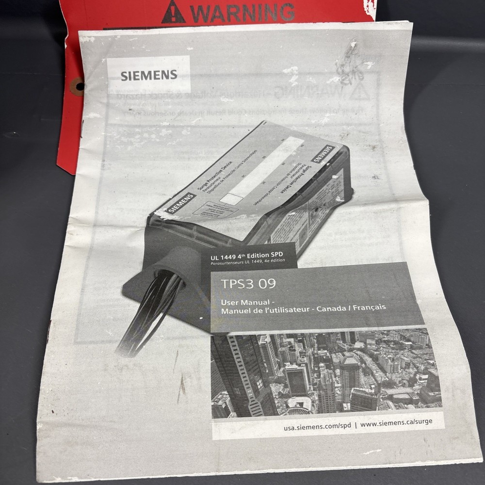 Siemens Surge Protection Device TPS3C0910000