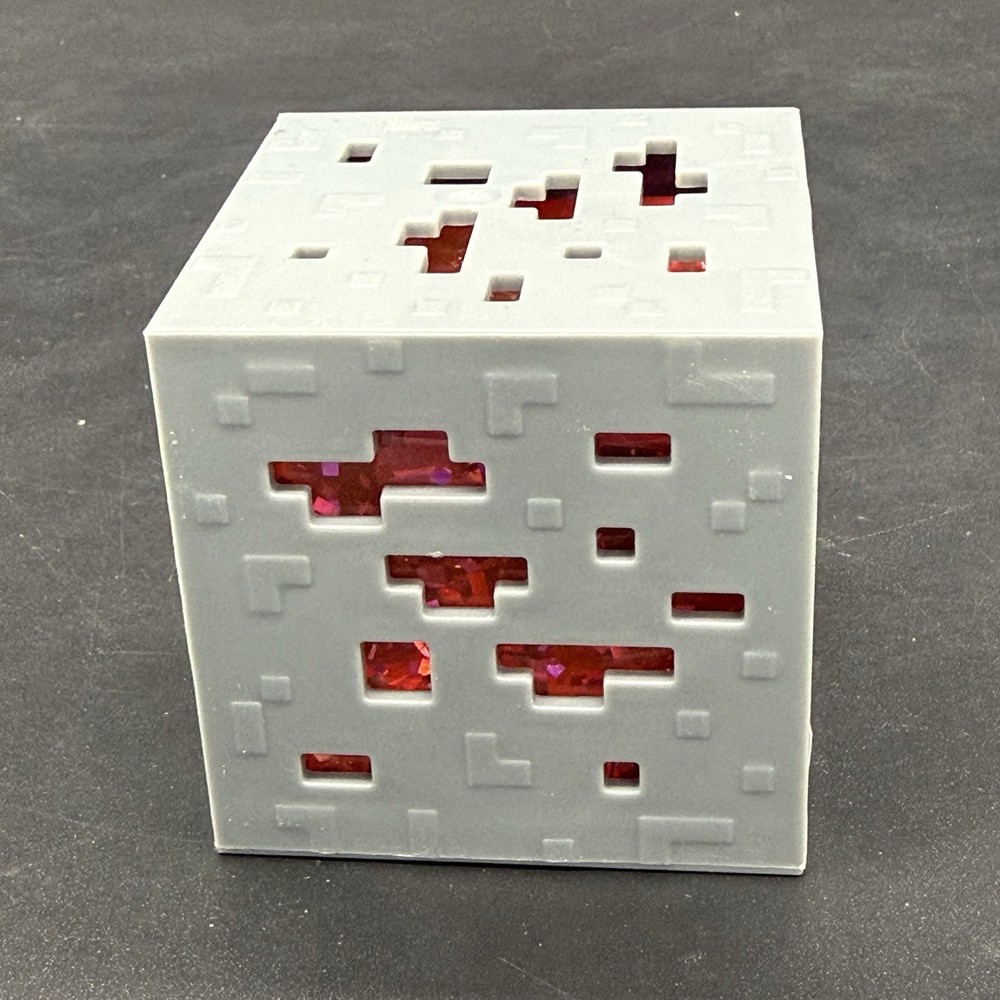 Minecraft Jelly Cube Red Squishy Like Needoh New Sealed