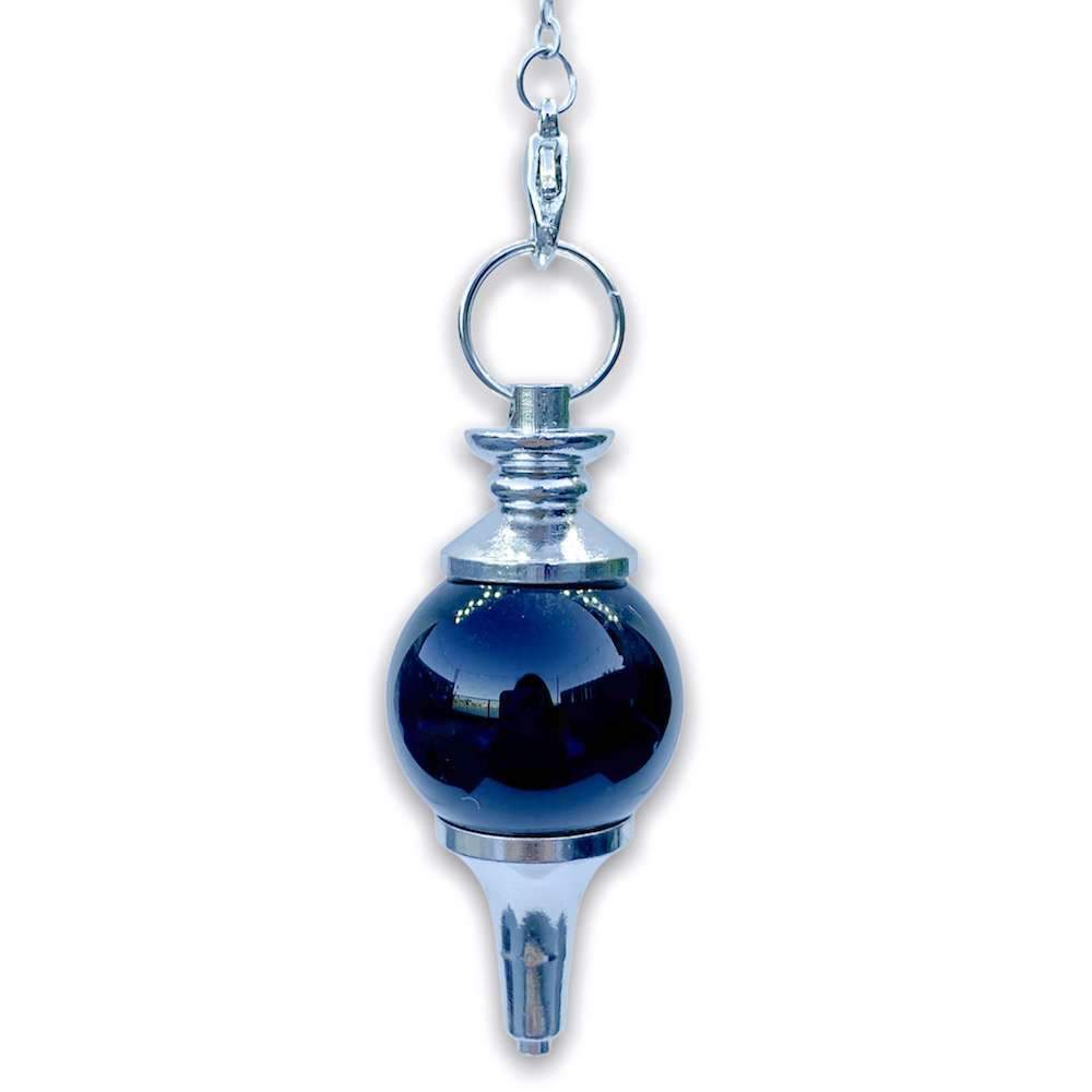 Black Agate Sphere Pendulum