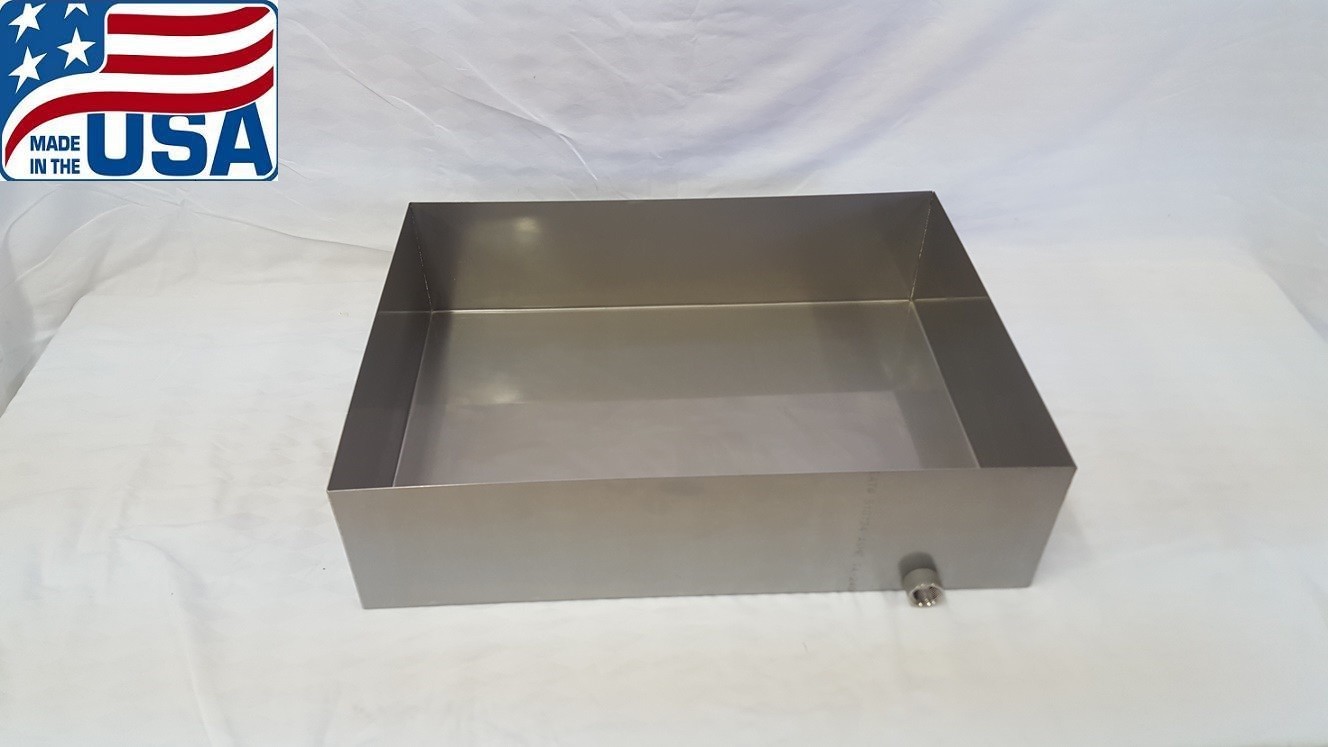 Maple Syrup Boiling Pan 18x24x6 Stainless Steel Sap evaporator tig 18 ga **USA**