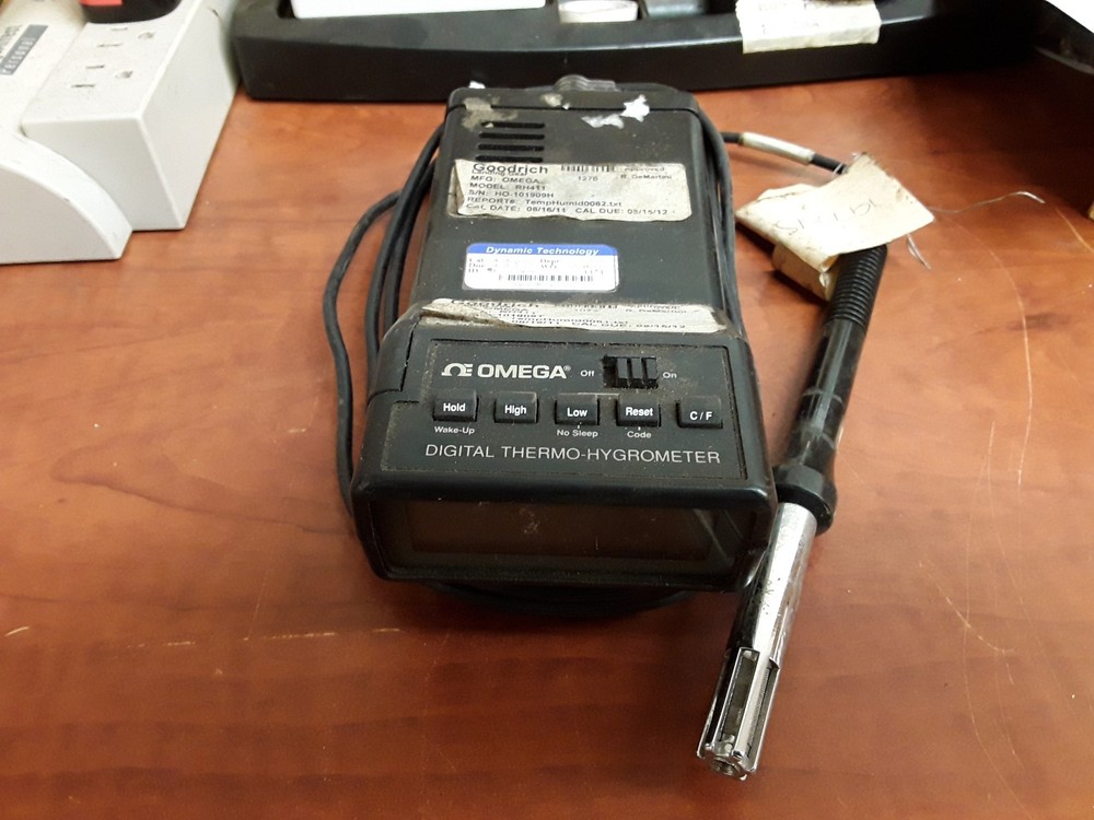 Omega Digital Thermo-Hygrometer Model RH411