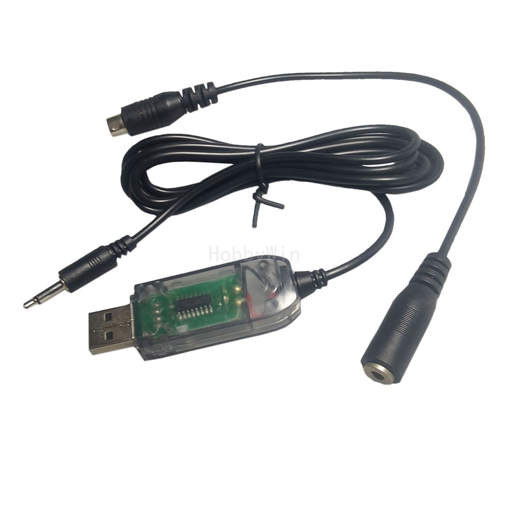 Detrum DTM-U020 Dynam Gavin TX Simulator Cable Set RC Hobby Airplane Training