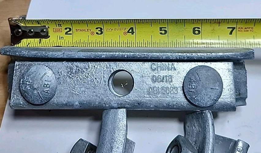 8 Pack Allied Bolt #5083 Corner Suspension Clamp for 5/8" Thru Bolt Utility NEW