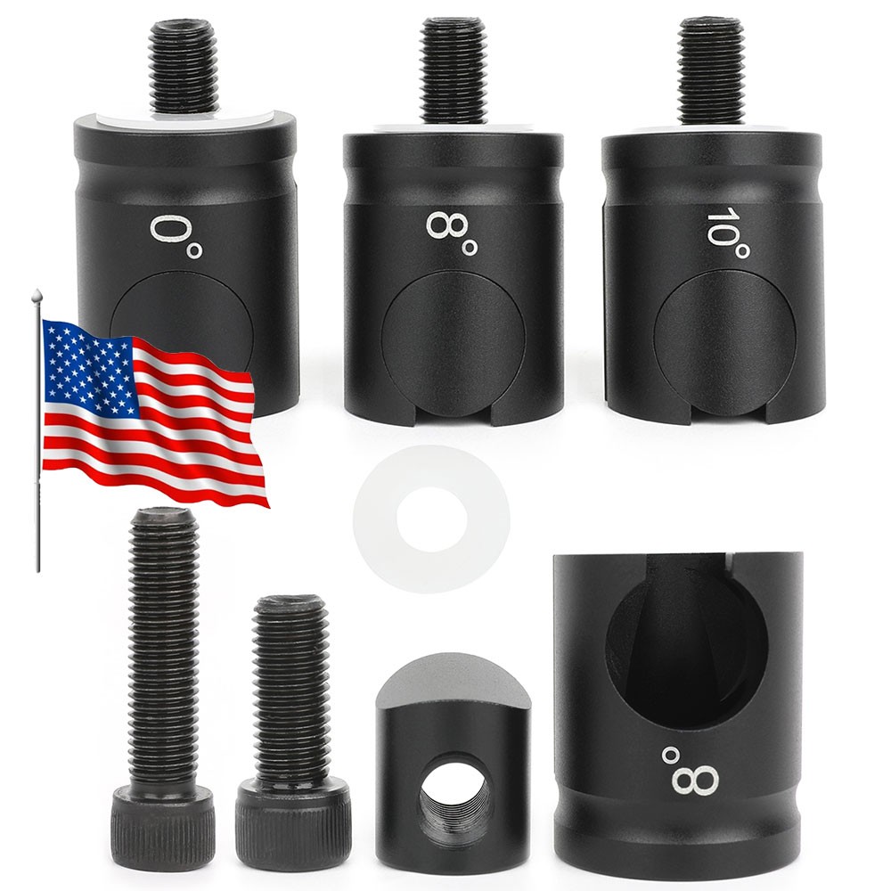 0 5 8 10 Degree Archery Quick Disconnect  Adapter Compound Bow Stabilizer Joint