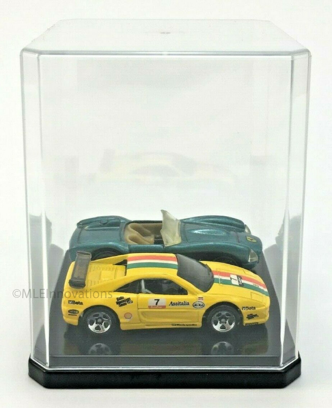 Display Case Cube Small Clear Plastic Box Dust Proof Toy Figure Car UV Acrylic
