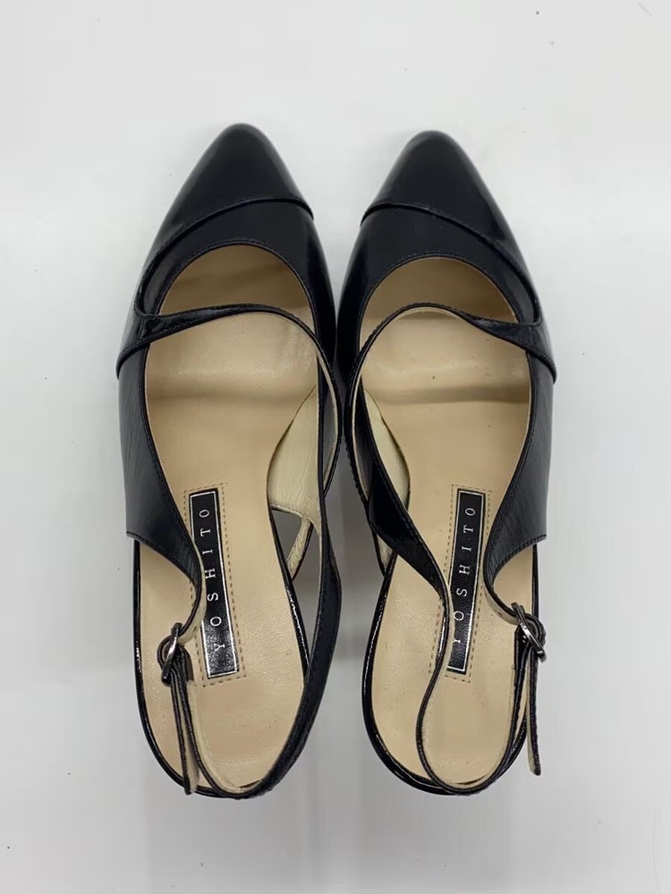 YOSHITO Pumps 25cm Black Enamel