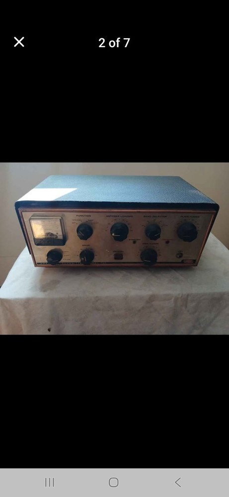 EICO CW AMATEUR TRANSMITTER MODEL 720 Ham Radio