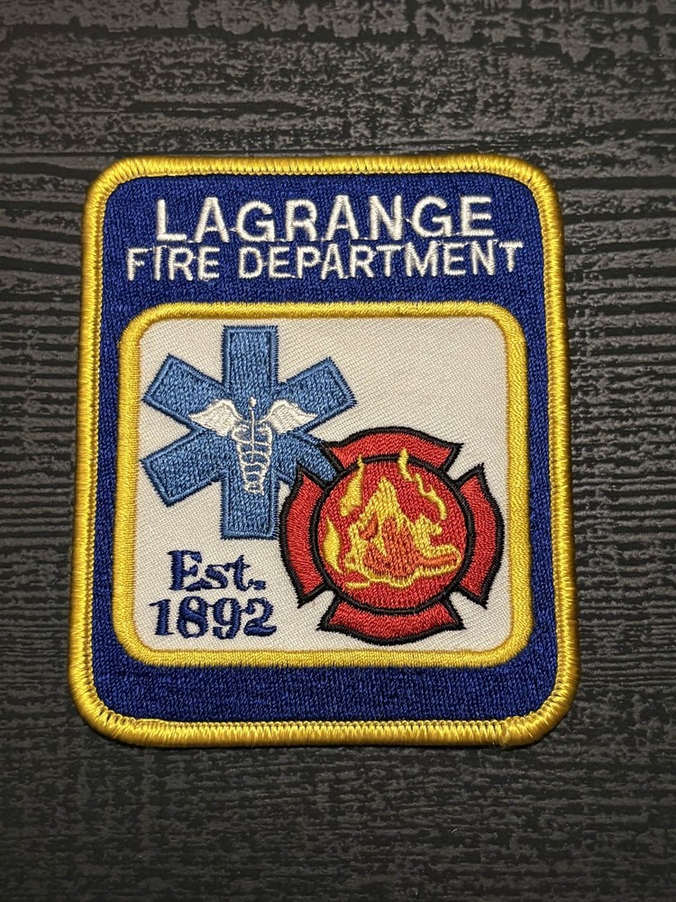 LaGrange Illinois IL Fire FD Medical EMS Patch