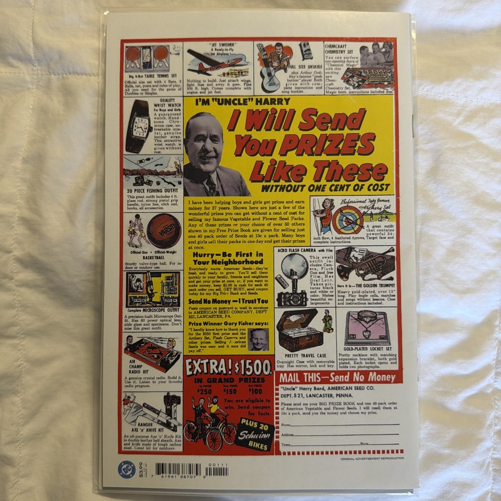 ADVENTURE COMICS #210 Facsimile Fixed Version DC Comics 2025 0425DC997 (CA) Swan