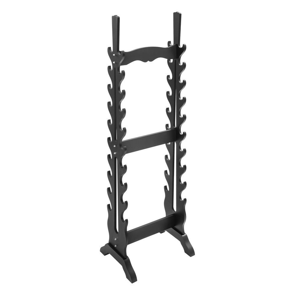 20-Tier Double-Sided Sword Display Stand, Elegant Vertical Holder