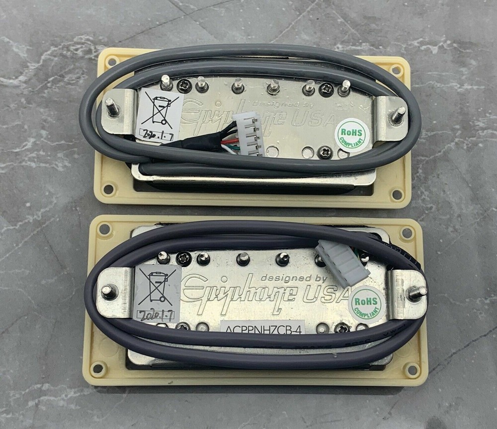 Humbucker-ProBucker and Push/Pull cable Zebra