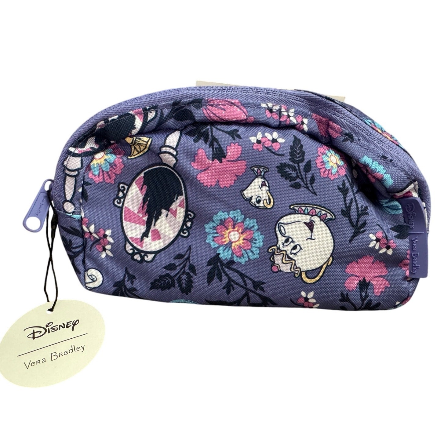 Vera Bradley Disney Beauty & The Beast Belle's Friends Mini Belt Bag NWT