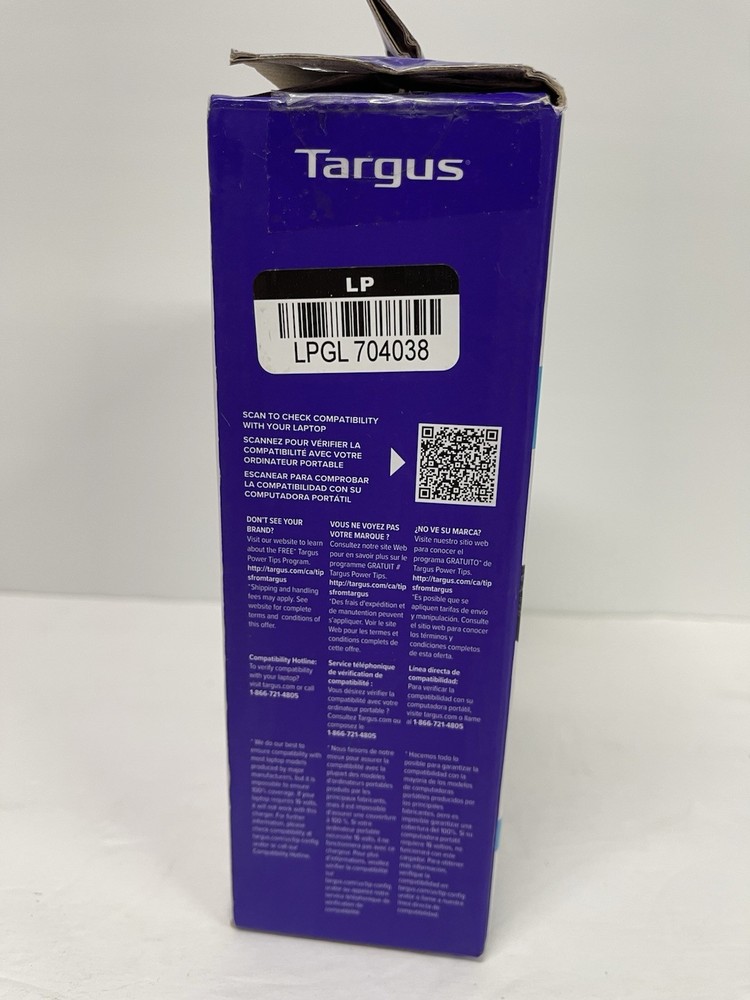 Targus Universal Charger Including all USB-C Devices - Black