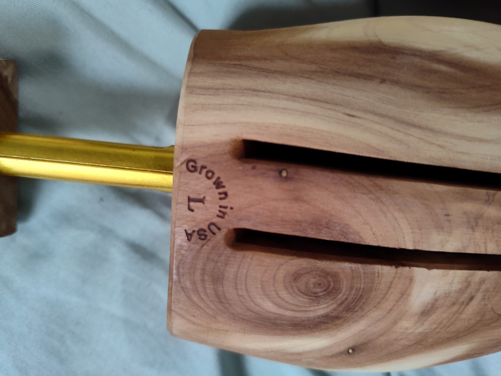 Wooden USA Grown Stratton Shoe Form Large