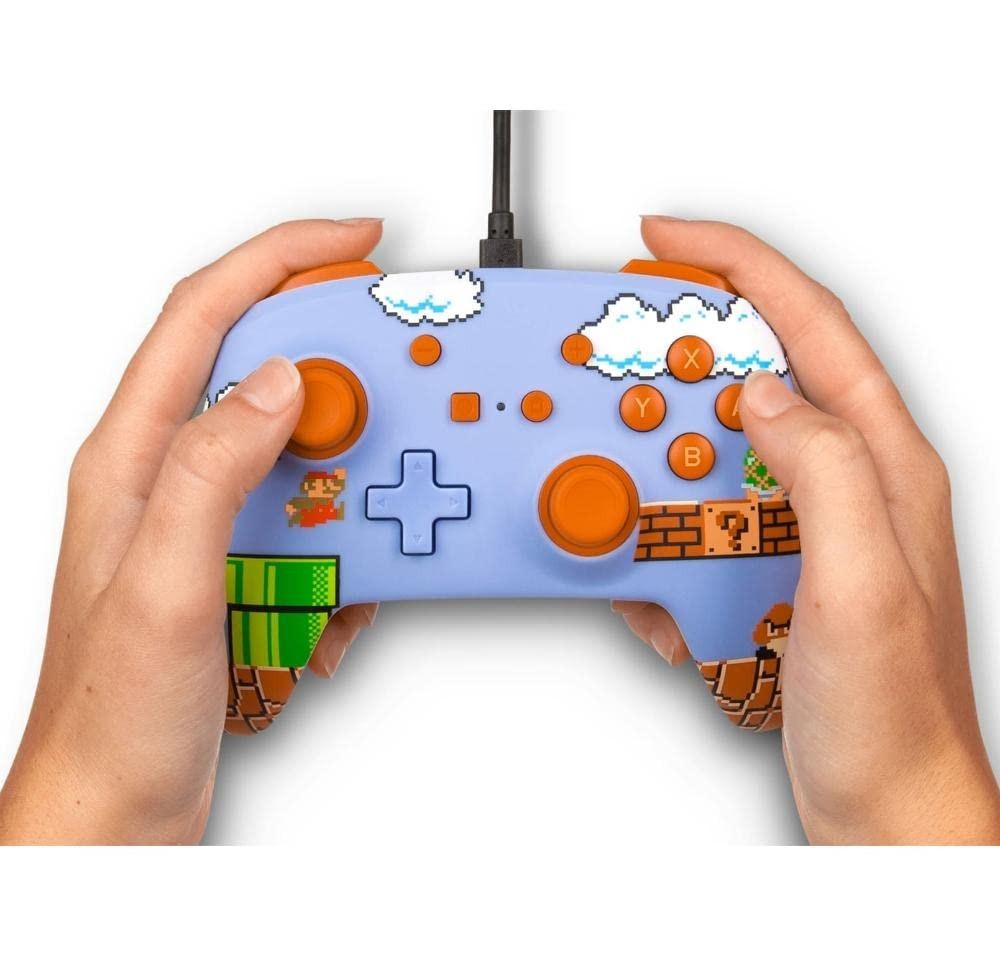PowerA Enhanced Wired Controller for Nintendo Switch - Super Mario Bros Edition
