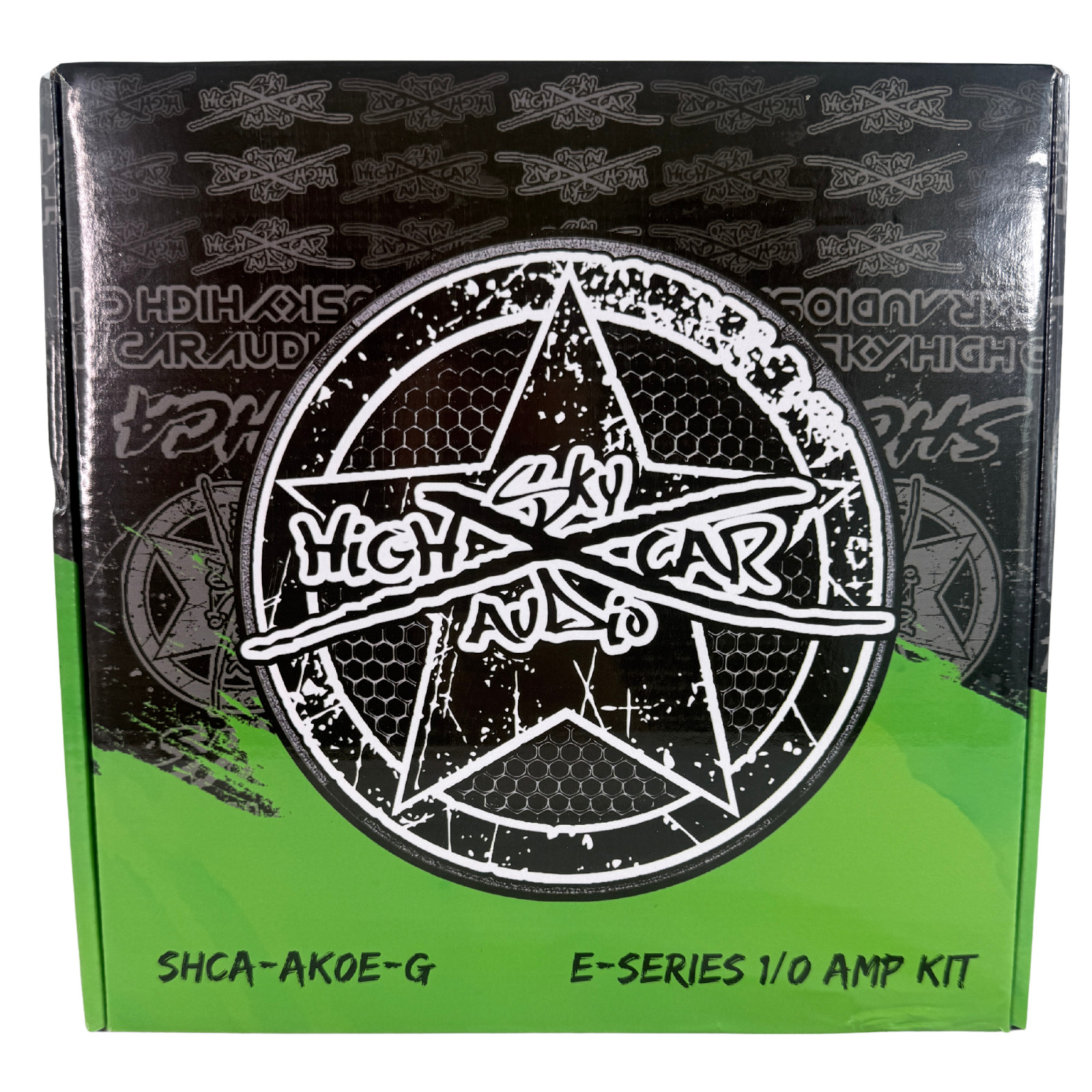 1/0 Gauge Green Amp Wiring Kit CCA Sky High Car Audio Amplifier Install Kit Sub