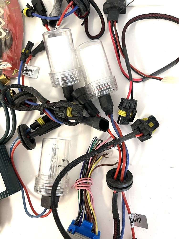 Lot of Various Adapter, Adapter Cables, Hyperbiright Solid LED + MORE