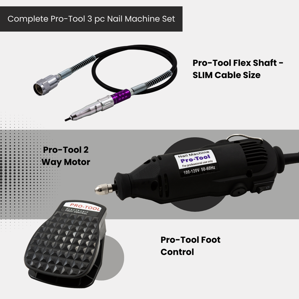 PRO-TOOL NAIL MACHINE PROFESSIONAL - SET OR SEPARATE