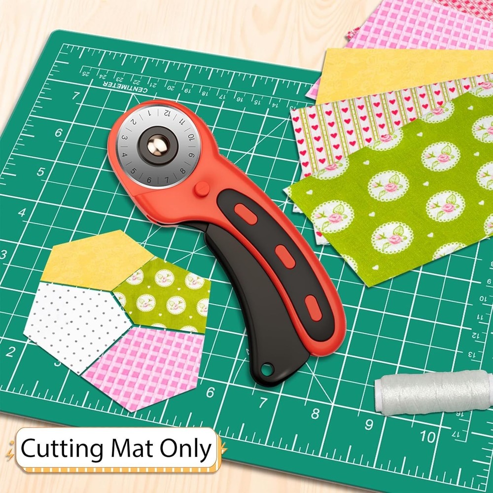 Compact Self-Healing Mat - 8x6 Double-Sided Cutting Solution for All Crafts