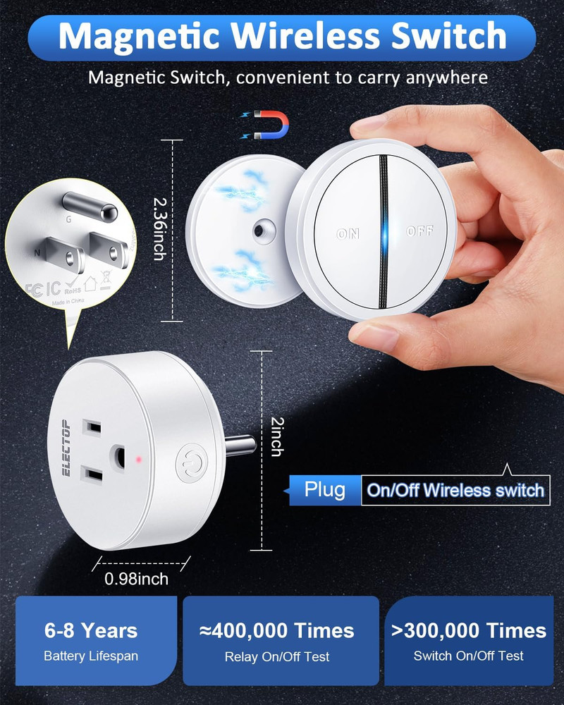 Garbage Disposal Wireless Switch Kit, Wireless Garbage Disposal Remote Control