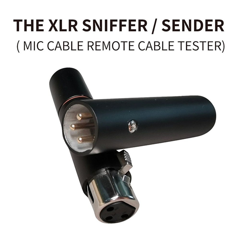 Audio Cable Tester XLR Interface Test Electronic Tester Profession4445