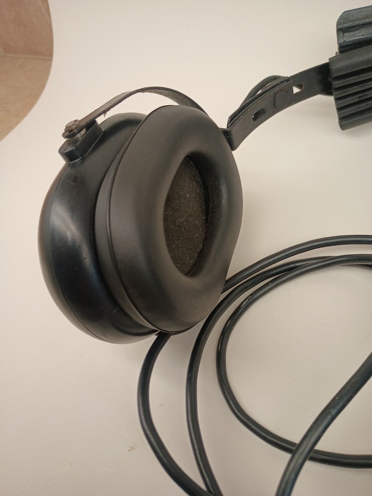 Flightcom aviation headset dual plug