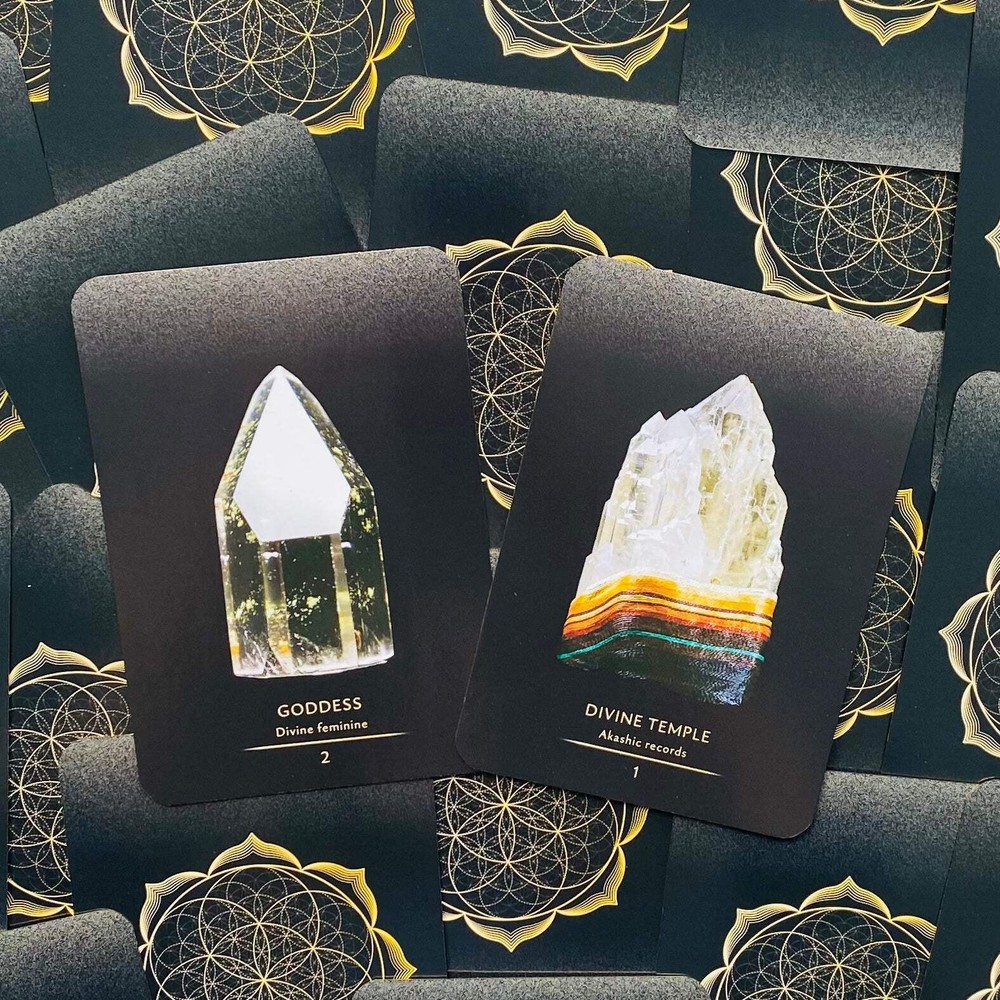 MASTER TEACHER CRYSTAL ORACLE CARDS DECK ROCKPOOL PUBLISHING MASTER DEVAS NEW