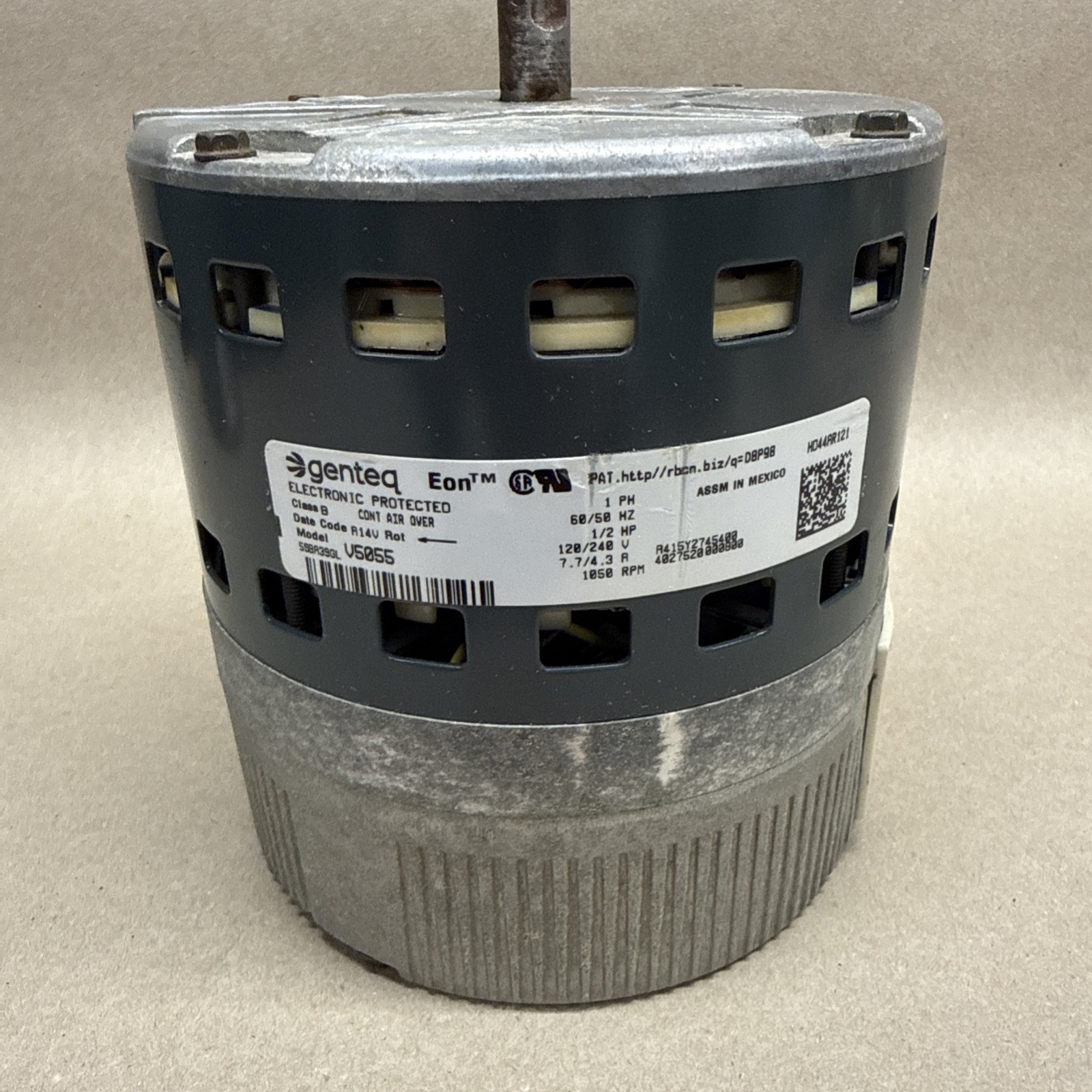 GE Genteq ECM 2.3 1/2 HP Blower Motor 5SBA39GLV5055 HD44AR121