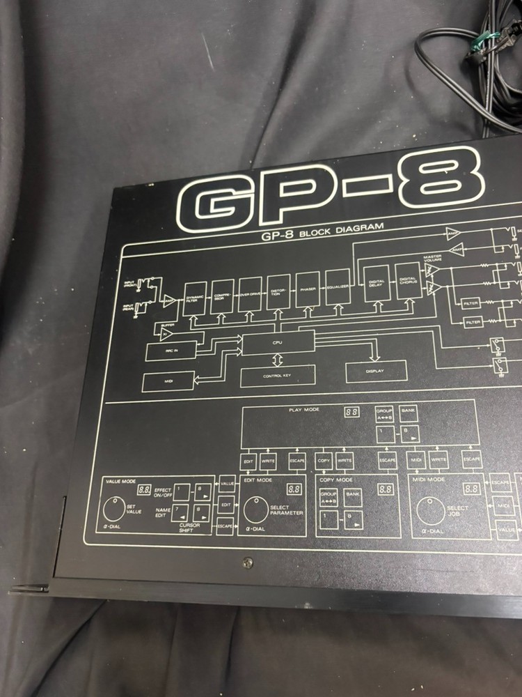 Roland GP-8 Guitar Effects Processor Rack Unit Good condition