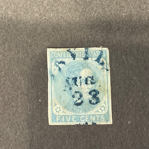 Confederate States #6, used, VF, $20.00