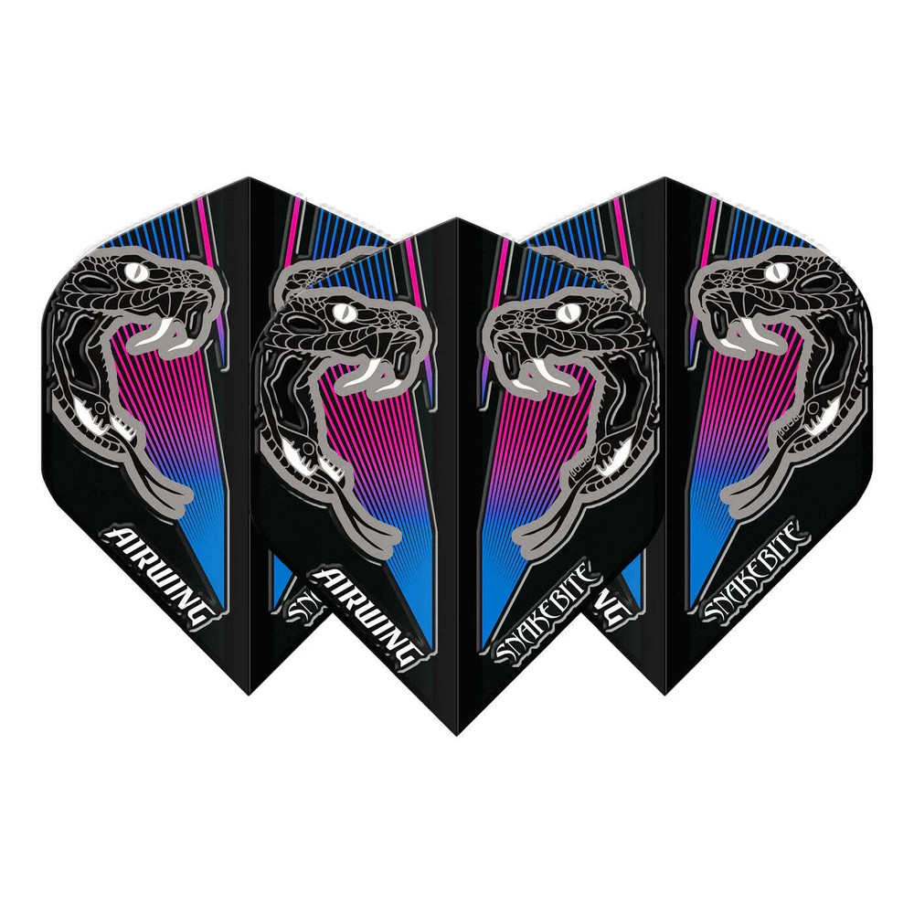 Red Dragon Airwing Molded Standard Flights - Peter Wright Blue Snakebite