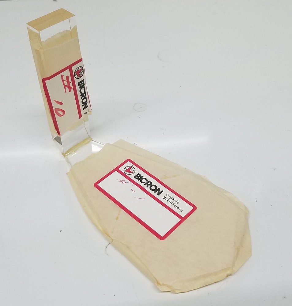NEW! ~ Bicron Plastic Organic Scintillator Radiation Detection