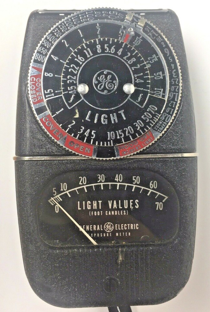 General Electric Model 8DW58Y41 Light Exposure Meter