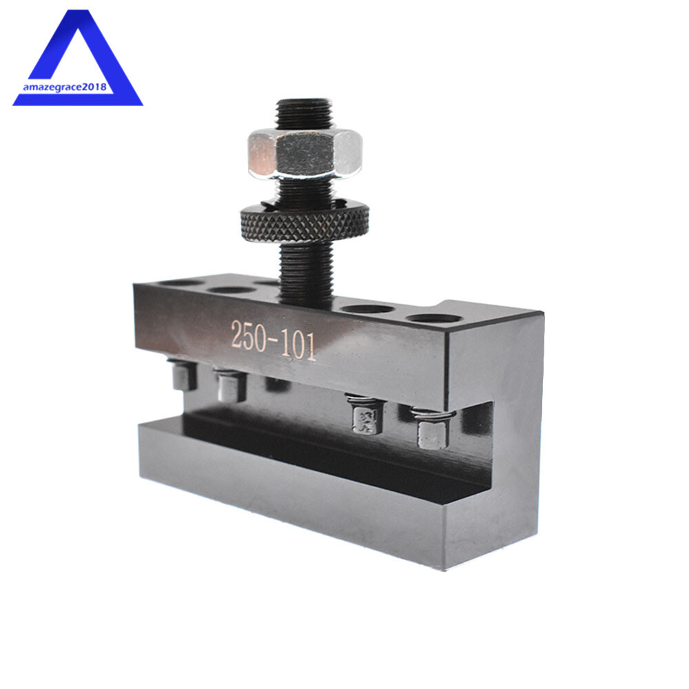 AXA 250-100 Piston Type Quick Change Tool Post Holder For Lathe 6- 12" 6PC
