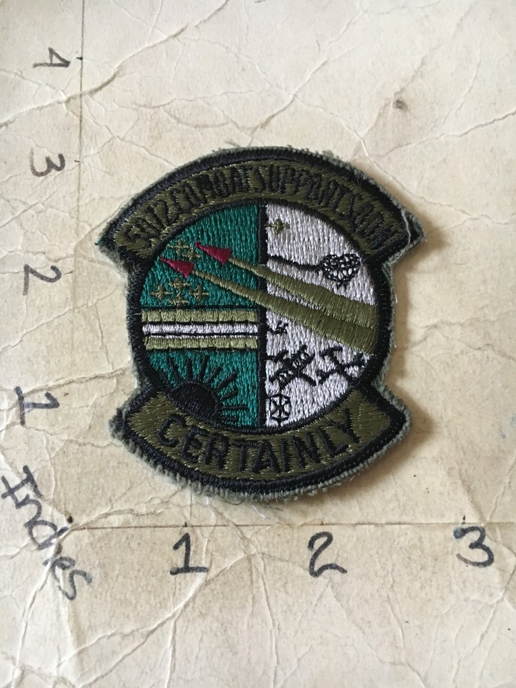 USAF 5072nd Combat Support Squadron subdued patch 7/6/25