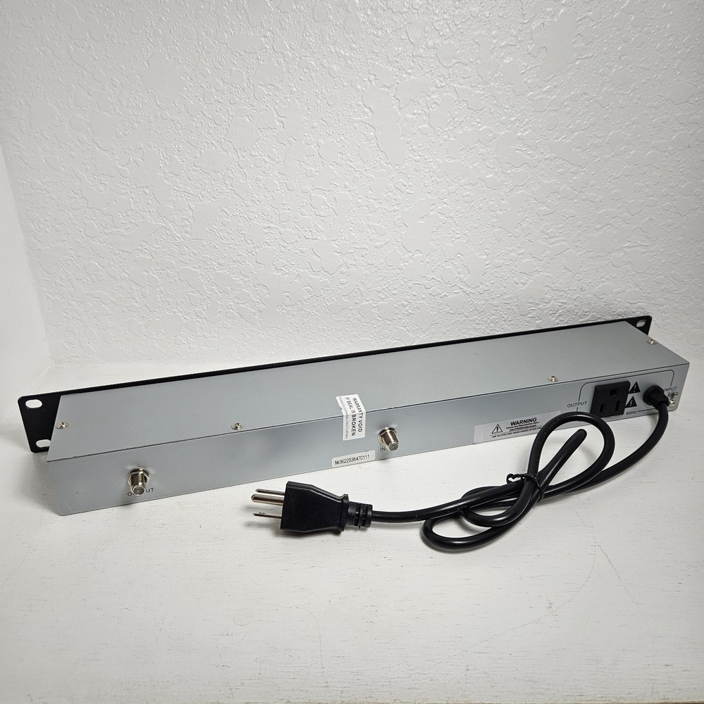 Perfect Vision Head End Distribution Amplifier PVCA-3051RK Tested Working Rack