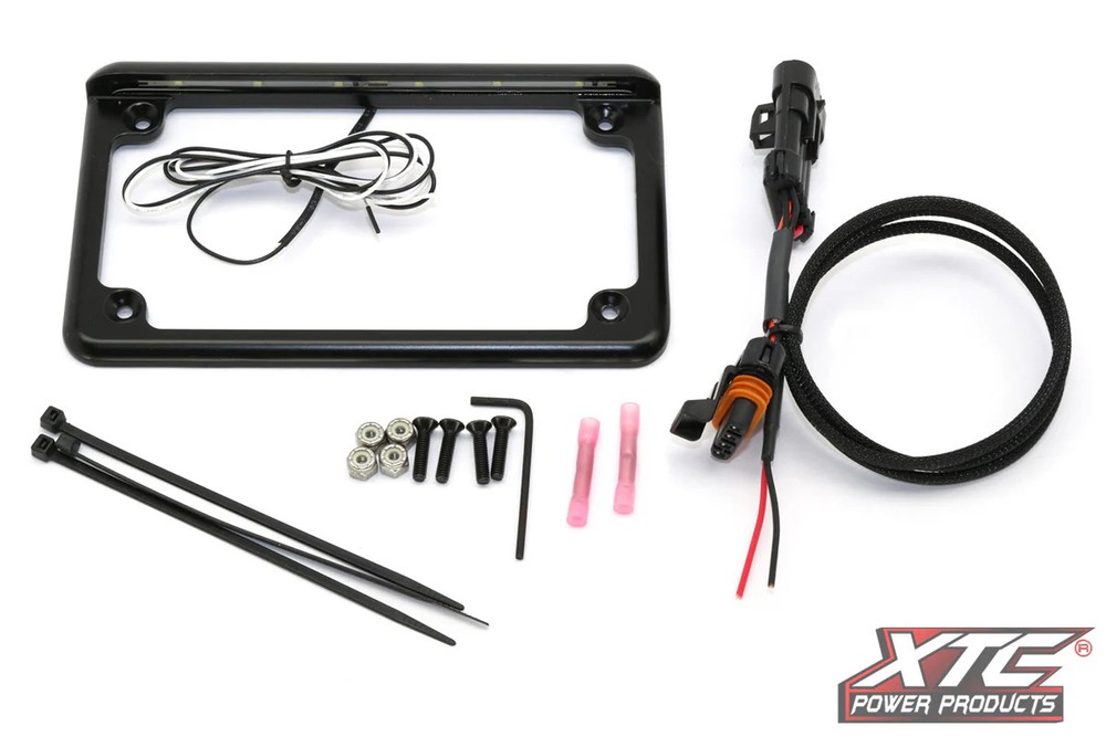 XTC POWER PRODUCTS License Plate Frame/Mount - Misc Components - Misc Components
