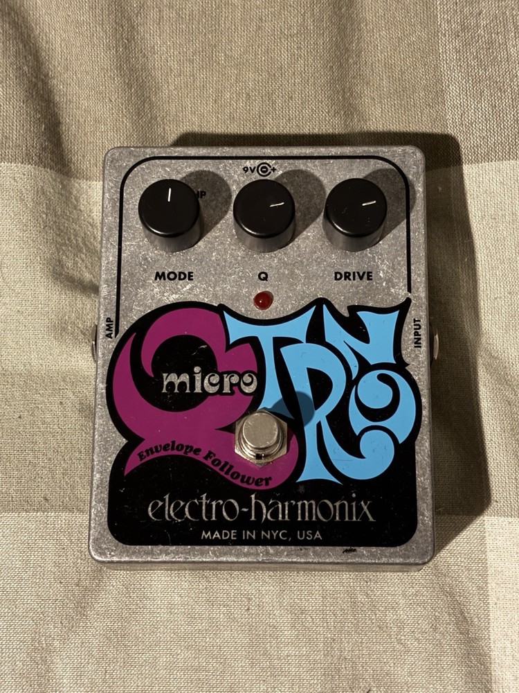 ELECTRO HARMONIX MICRO Q-TRON ENVELOPE FILTER GUITAR PEDAL