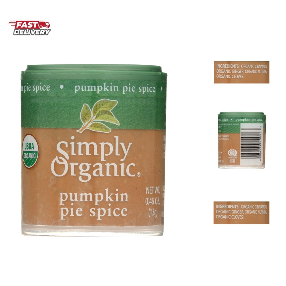 Organic Mini Pumpkin Pie Spice-0.46 Oz