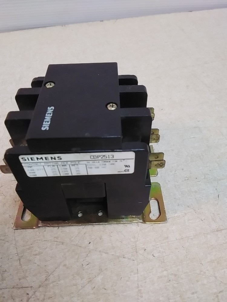 Siemens CDP2513 Definite Purpose Contactor