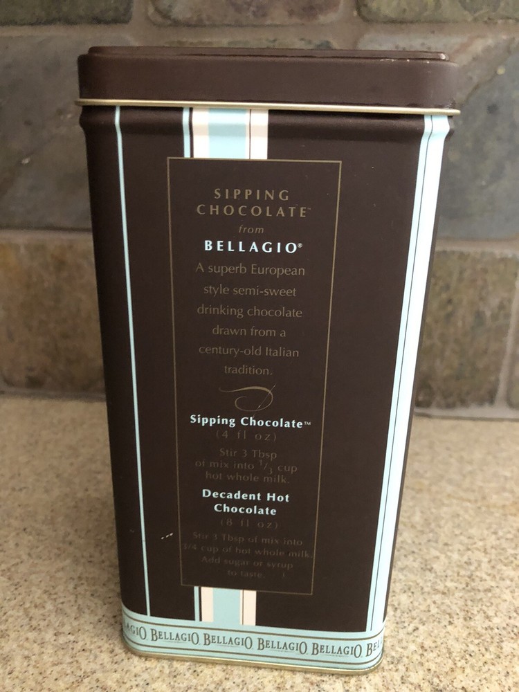 Bellagio Sipping Chocolate Tin