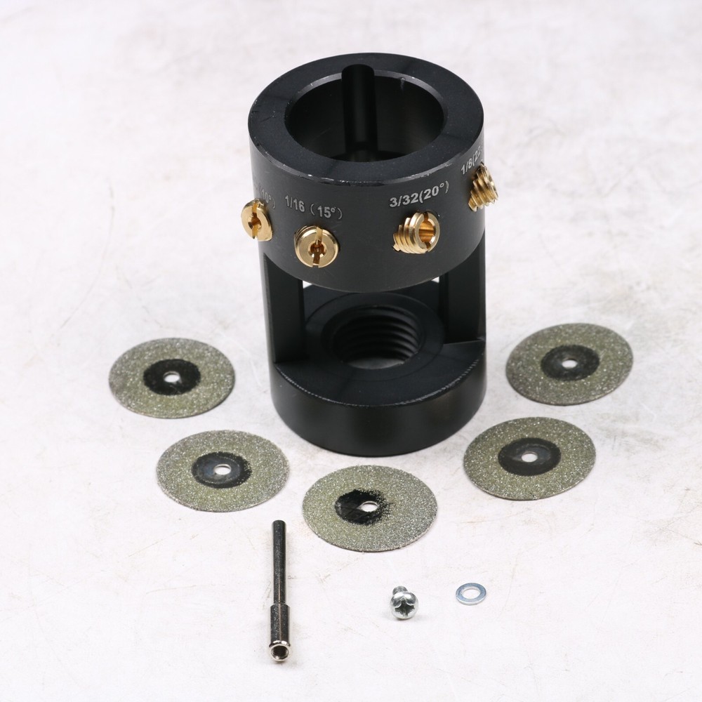 Multi-Angle Offsets Head Tool For TIG Welding Tungsten Grinder & Sharpener