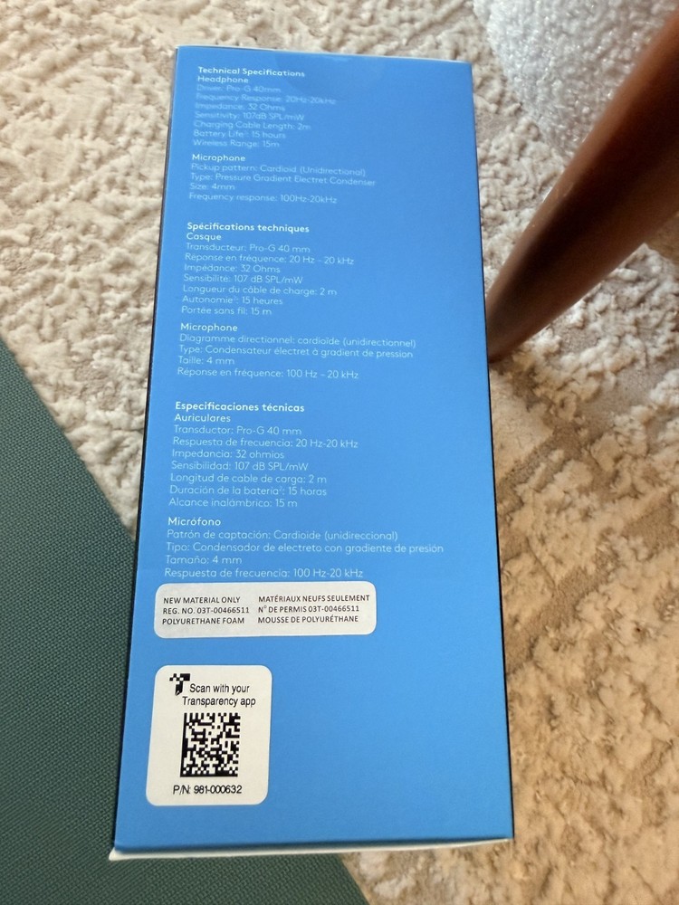 Logitech G533 Wireless Gaming Headset – Black