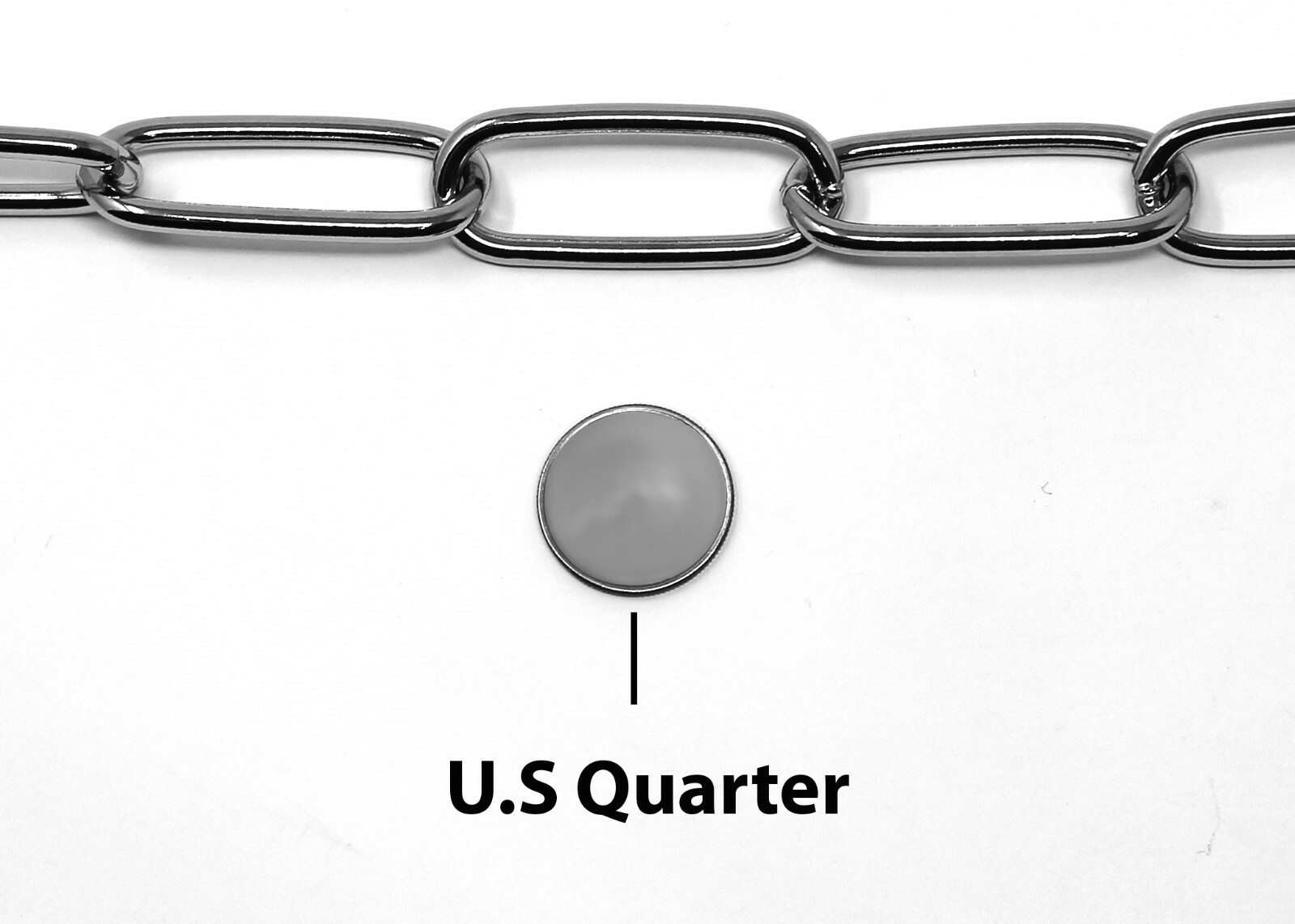 Herm Sprenger Chrome Plated Long Link Fur Saver Dog Training Collar ALL SIZES