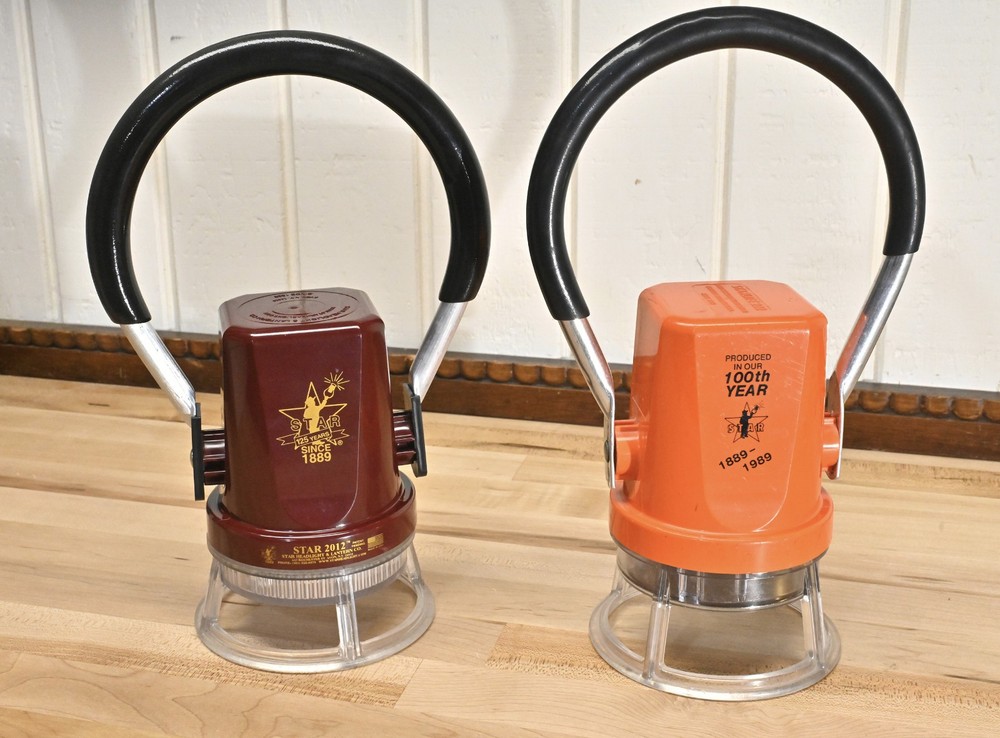 STAR HEADLIGHT & LANTERN CO. ANNIVERSARY LANTERNS- 100TH & 125TH W/ EXTRA HEAD