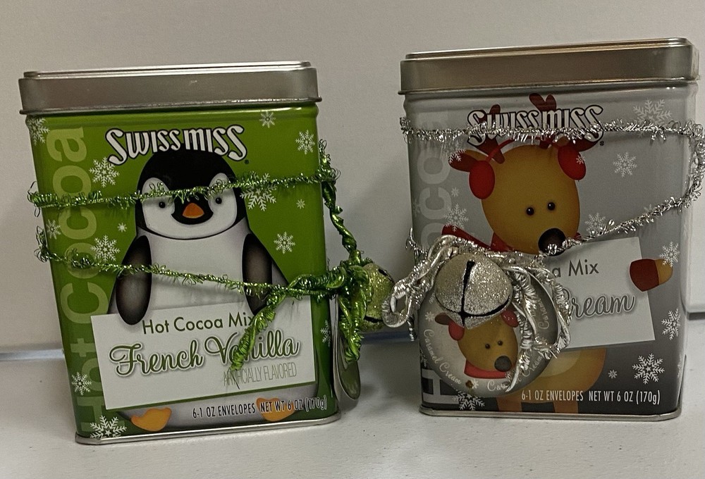 2015 Swiss MISS Empty TINS Christmas PATTERNS