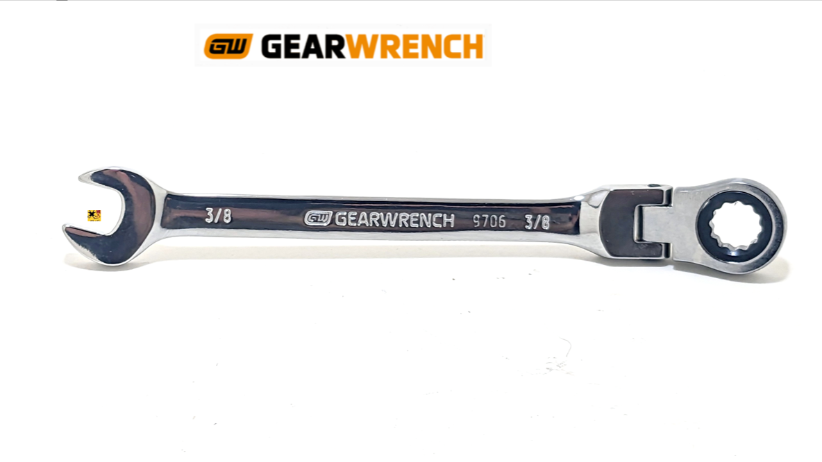 NEW GEARWRENCH FLEX HEAD RATCHETING WRENCH 12 POINT METRIC MM SAE INCH PICK SIZE
