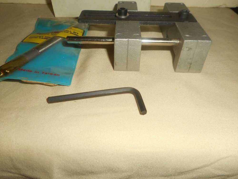 Double Pocket Hole Guide & Step Hole Drill Bit DY48 Tooling Lot EAGLE TOOL Co.