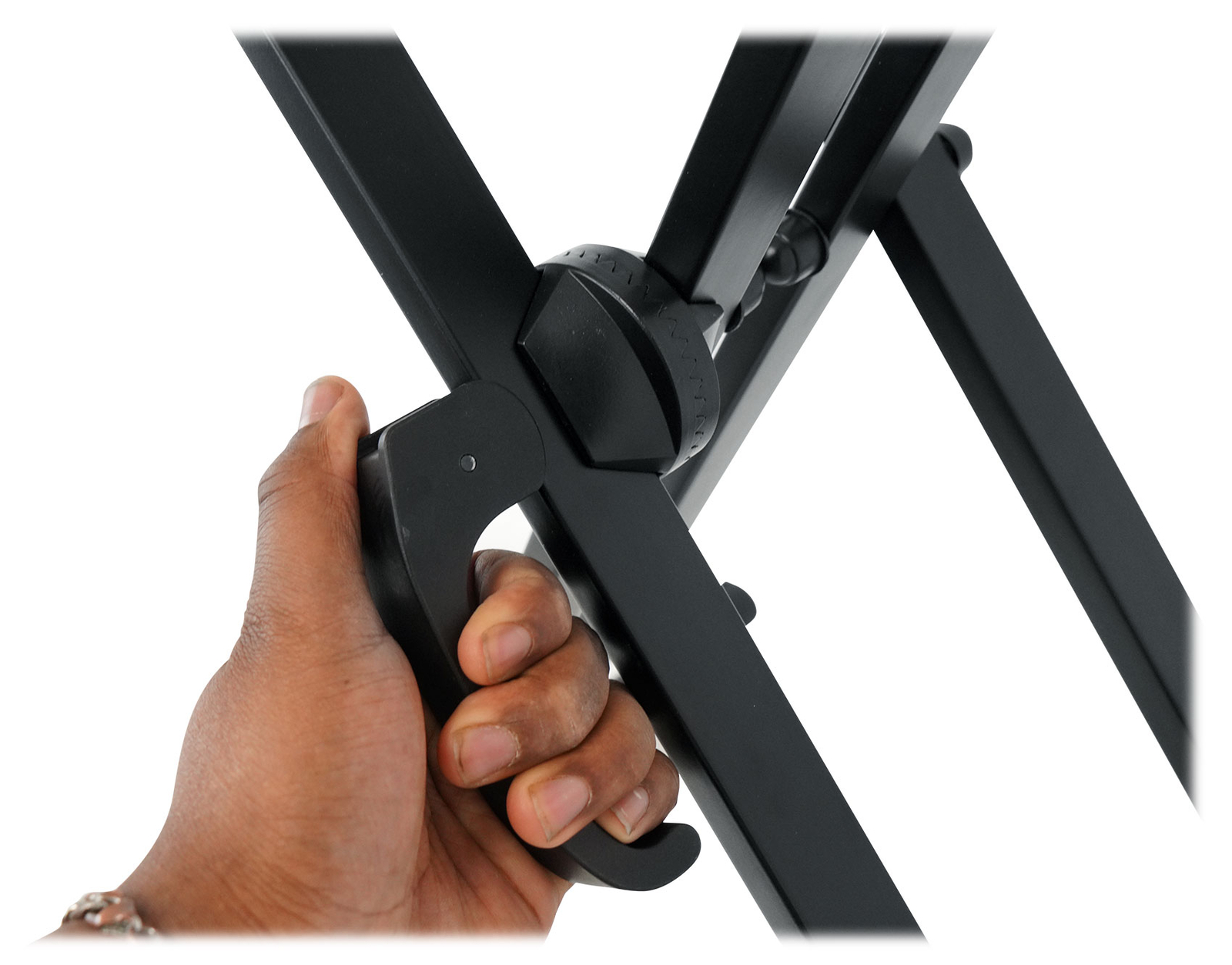 Rockville RKS42X 2-Tier Keyboard or DJ Stand Fits Sequential 2-Tierphet XL