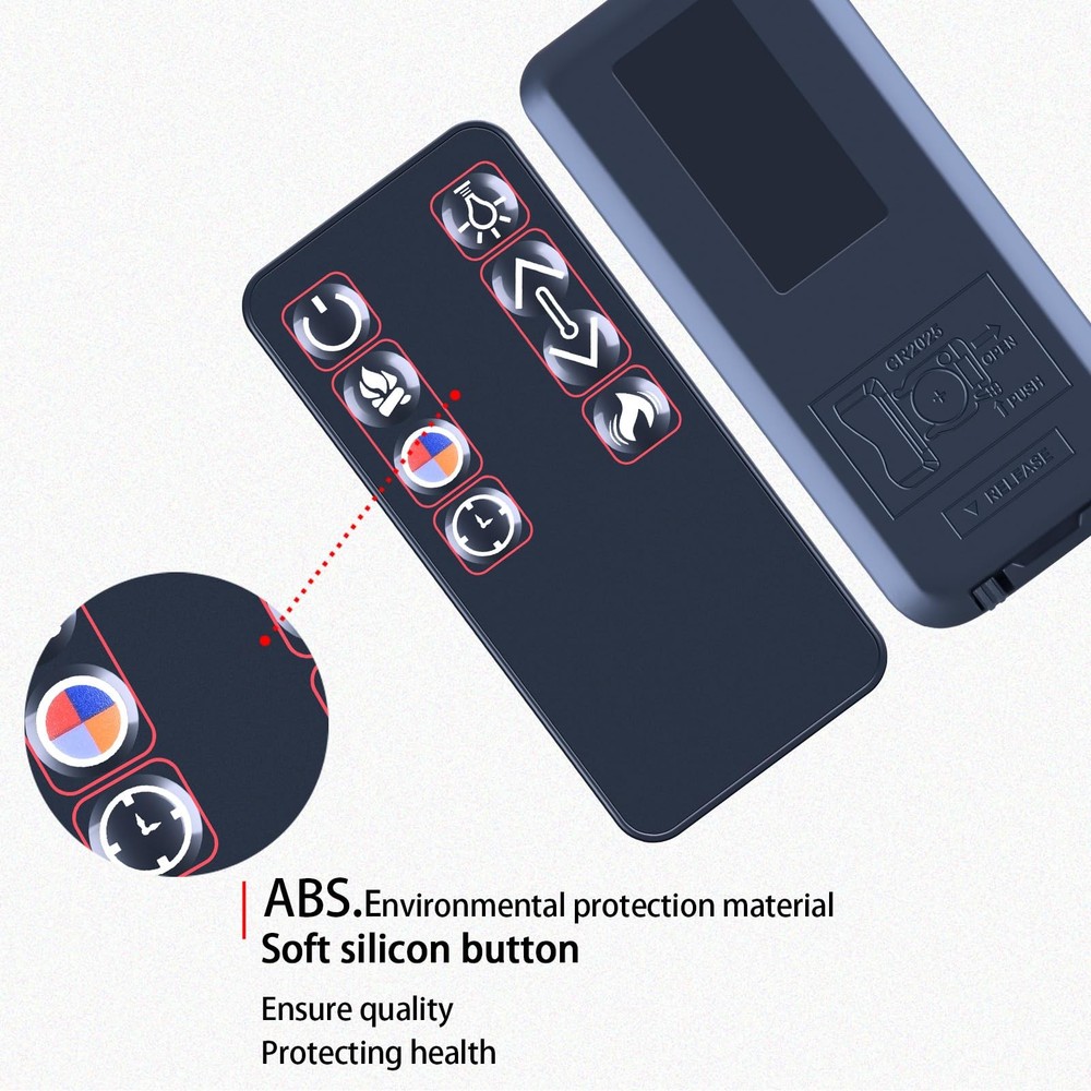 Replacement Remote Control, Fits Real Flame 4199, 5950, 13051E, 4020E, 7760E